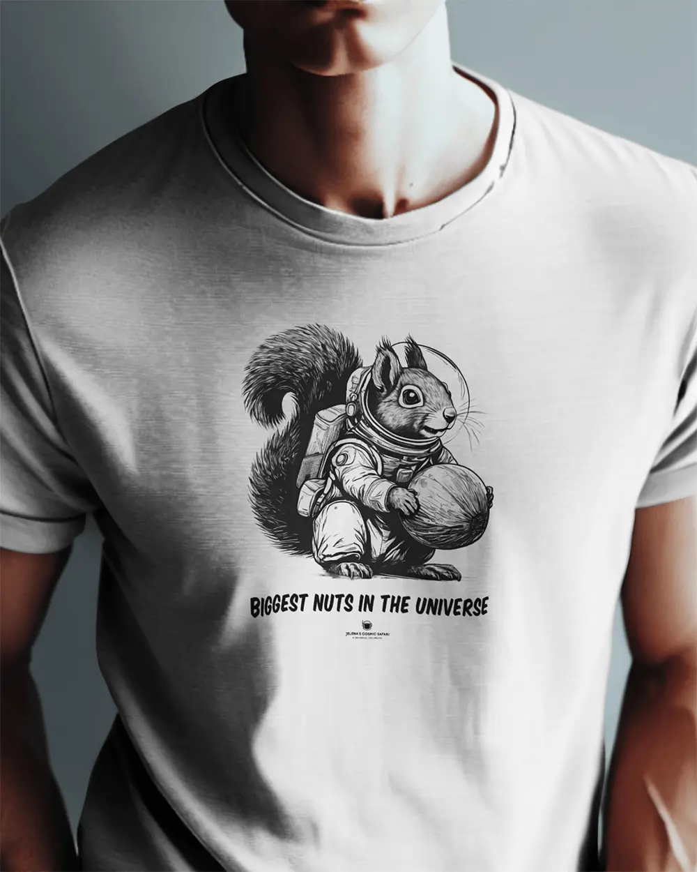 Nuts - Resource Collector - T-Shirts by Jelena's Cosmic Safari